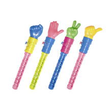 Forme de main en plastique promotionnelle extérieure jouet à bulles d&#39;enfants (10218477)